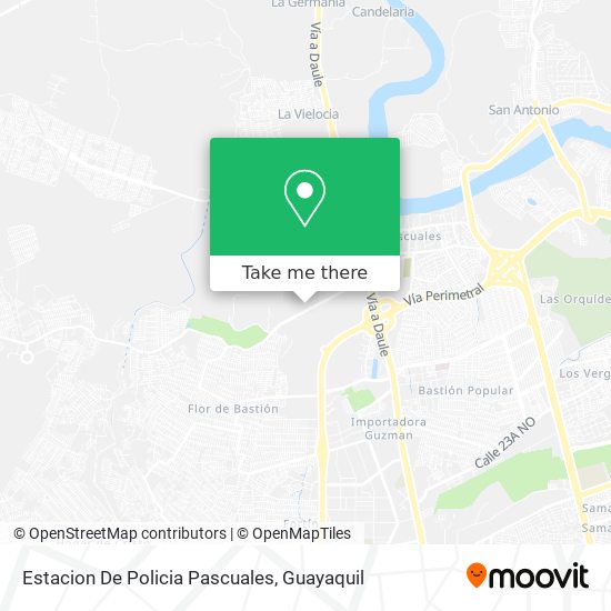 Estacion De Policia Pascuales map