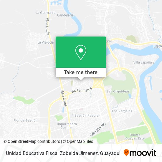 Unidad Educativa Fiscal Zobeida Jimenez map