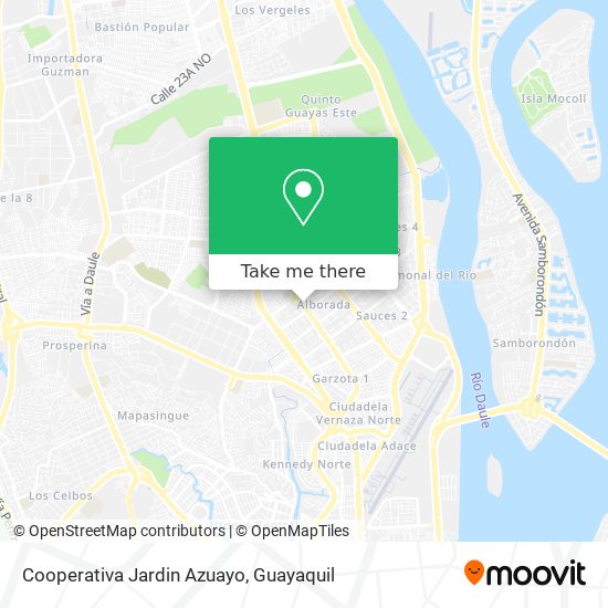 Cooperativa Jardin Azuayo map