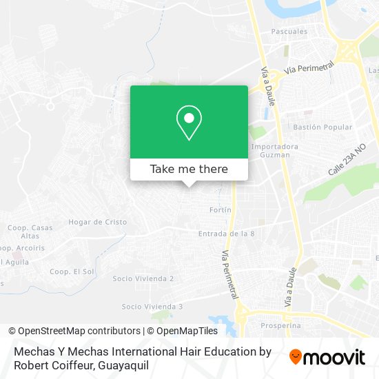 Mechas Y Mechas International Hair Education by Robert Coiffeur map