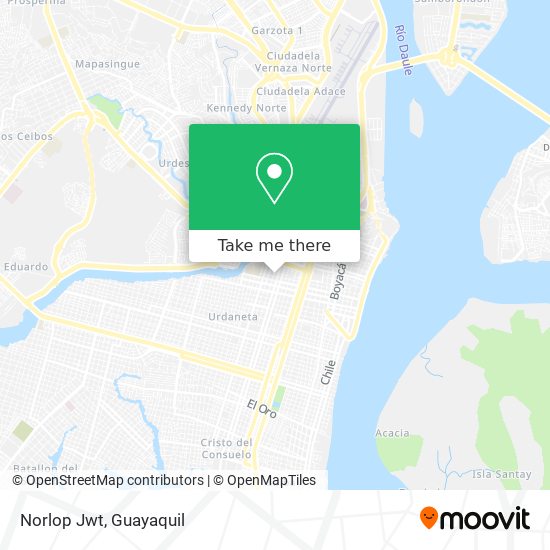 Mapa de Norlop Jwt