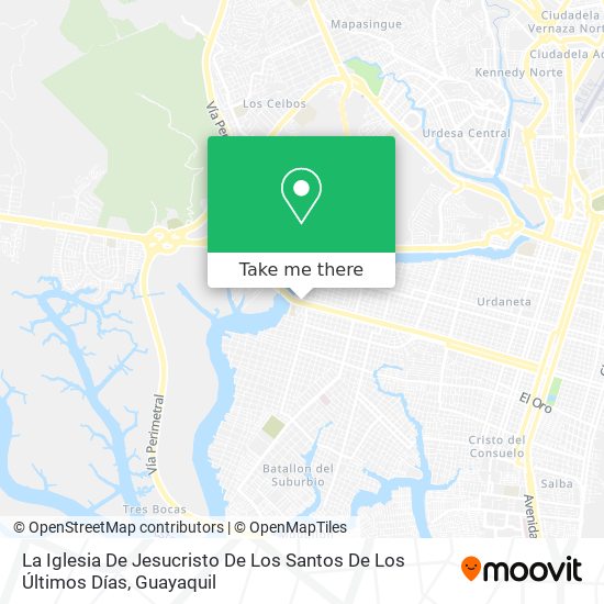 Mapa de La Iglesia De Jesucristo De Los Santos De Los Últimos Días