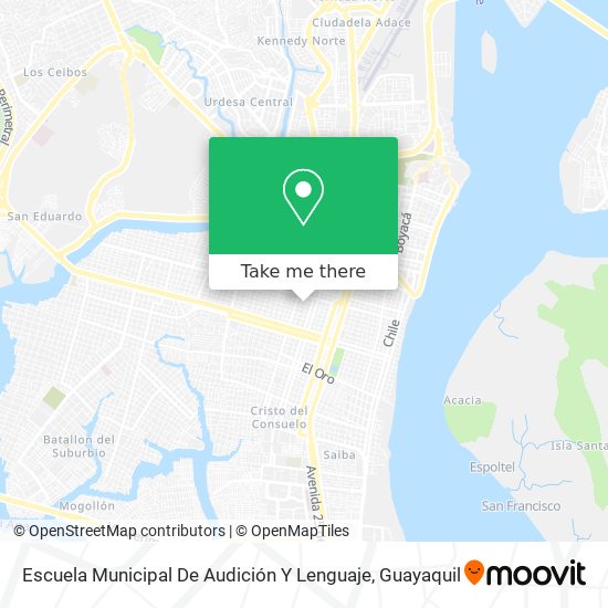 Mapa de Escuela Municipal De Audición Y Lenguaje