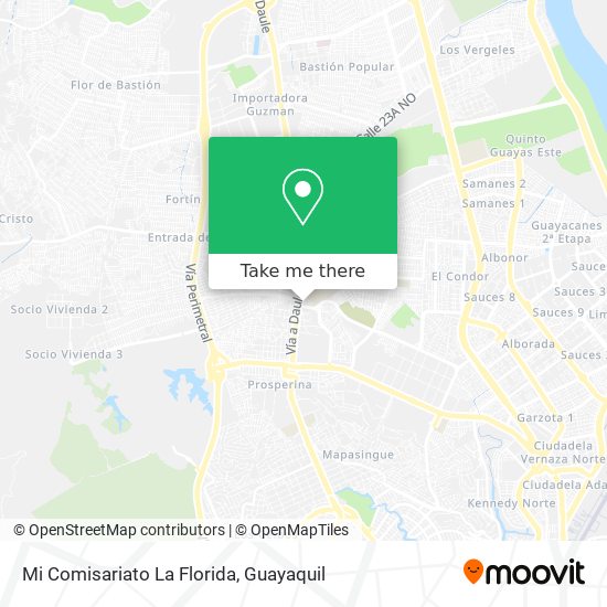 Mi Comisariato La Florida map