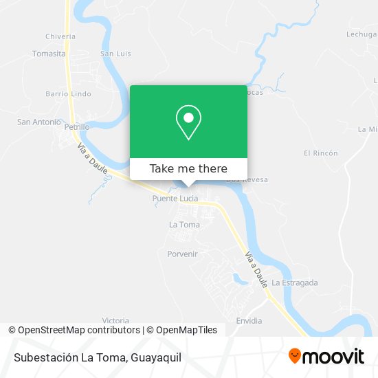 Subestación La Toma map