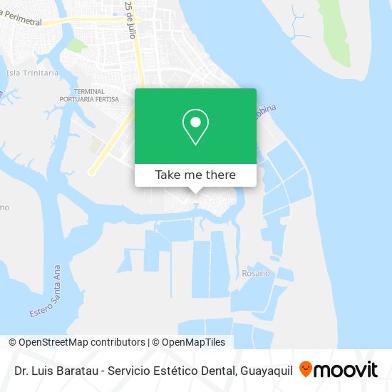 Dr. Luis Baratau - Servicio Estético Dental map
