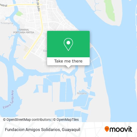 Fundacion Amigos Solidarios map