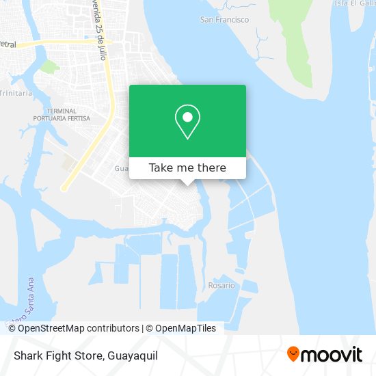 Mapa de Shark Fight Store