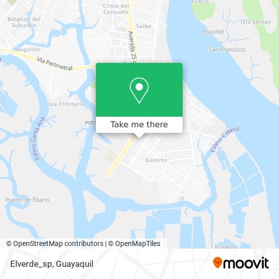 Elverde_sp map