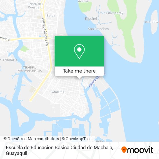 Escuela de Educación Basica Ciudad de Machala map