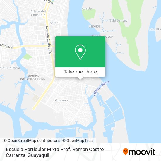 Escuela Particular Mixta Prof. Román Castro Carranza map