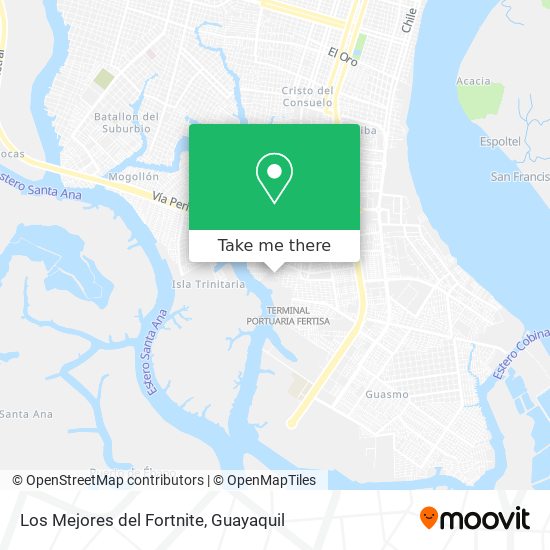 Los Mejores del Fortnite map