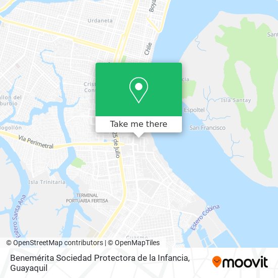 Benemérita Sociedad Protectora de la Infancia map
