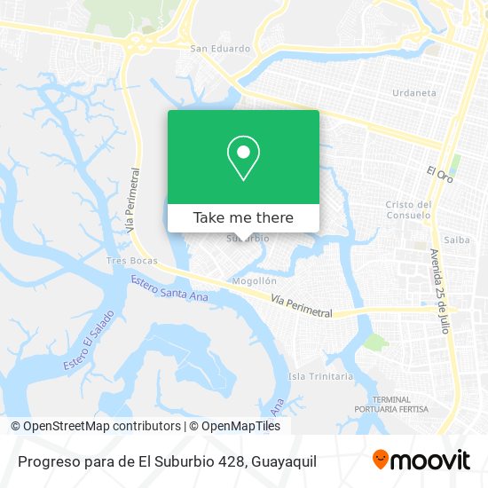 Mapa de Progreso para de El Suburbio 428
