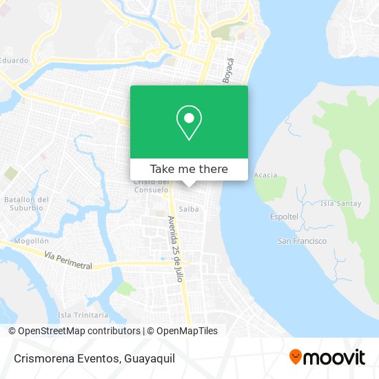 Mapa de Crismorena Eventos