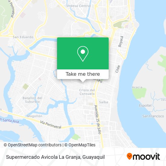 Supermercado Avicola La Granja map