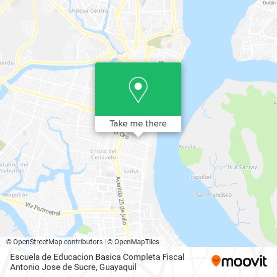 Escuela de Educacion Basica Completa Fiscal Antonio Jose de Sucre map