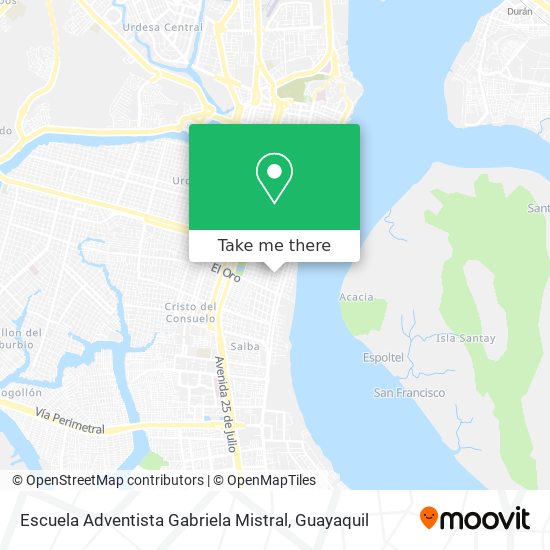 Escuela Adventista Gabriela Mistral map