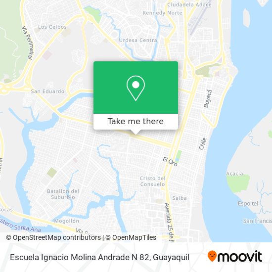 Escuela Ignacio Molina Andrade N 82 map