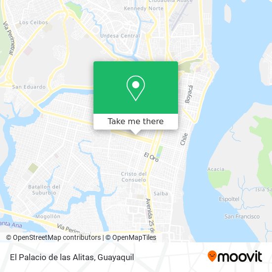 El Palacio de las Alitas map