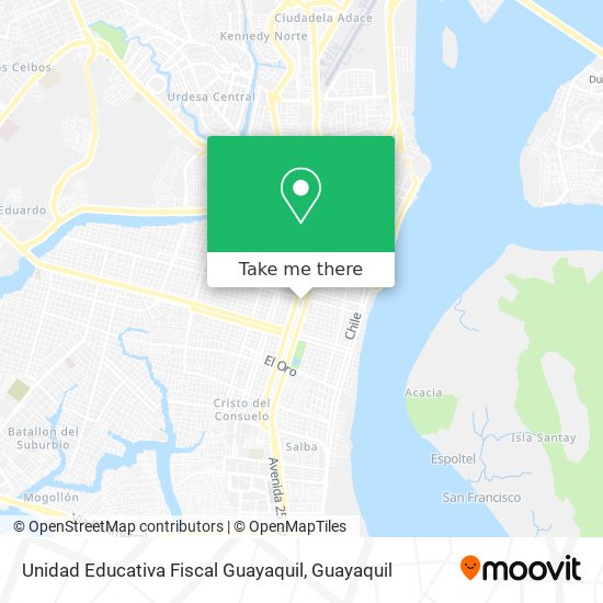 Unidad Educativa Fiscal Guayaquil map