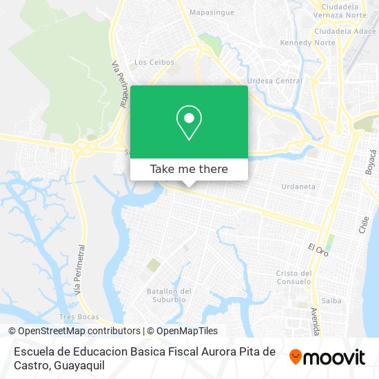 Escuela de Educacion Basica Fiscal Aurora Pita de Castro map