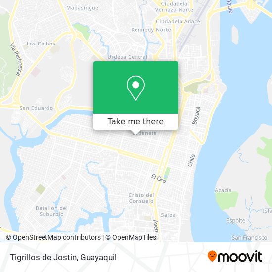 Mapa de Tigrillos de Jostin