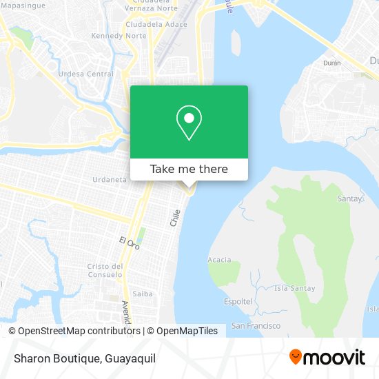 Mapa de Sharon Boutique