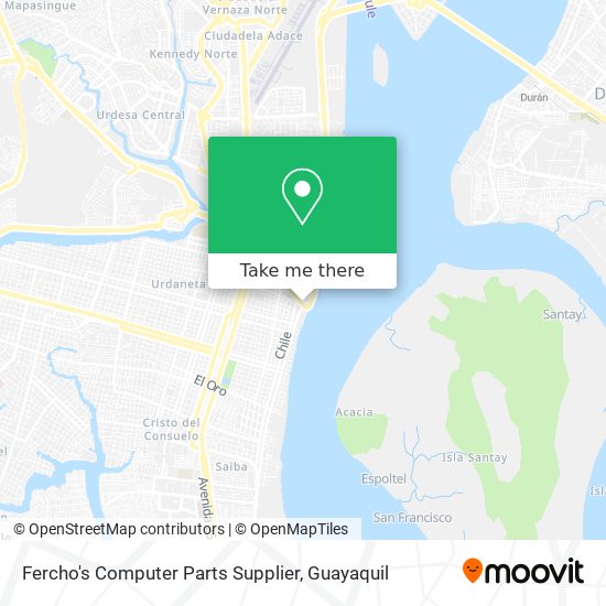 Mapa de Fercho's Computer Parts Supplier