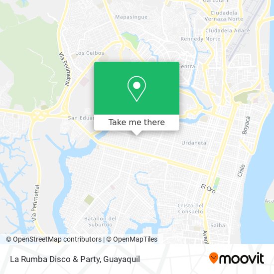 La Rumba Disco & Party map