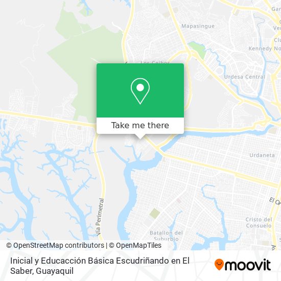 Mapa de Inicial y Educacción Básica Escudriñando en El Saber