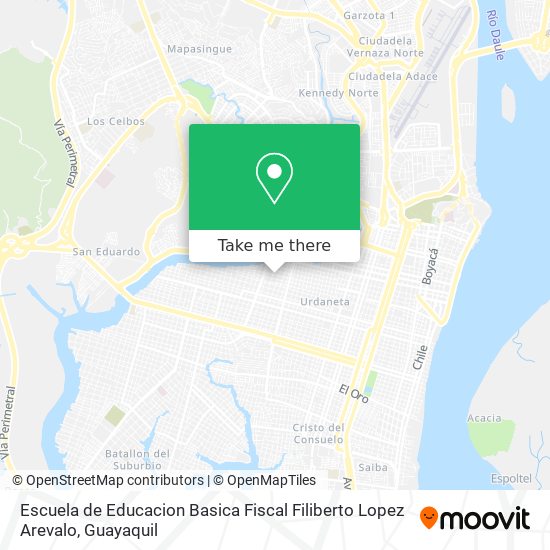 Escuela de Educacion Basica Fiscal Filiberto Lopez Arevalo map