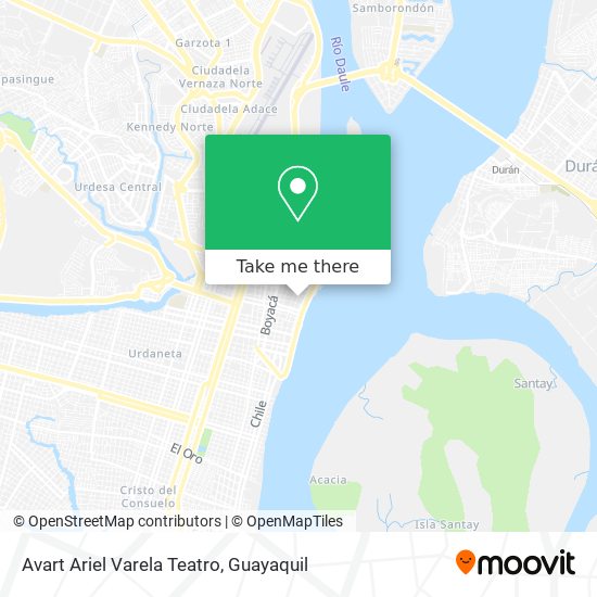 Avart Ariel Varela Teatro map