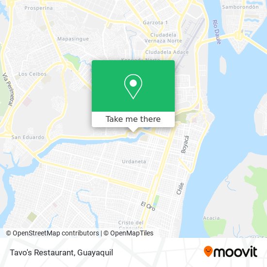 Tavo's Restaurant map