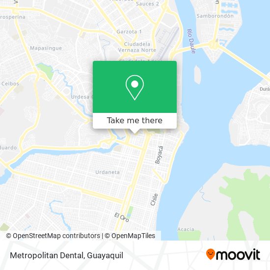 Metropolitan Dental map