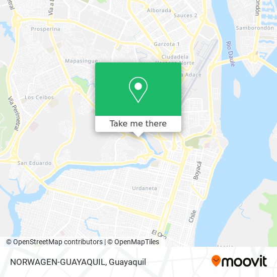 Mapa de NORWAGEN-GUAYAQUIL