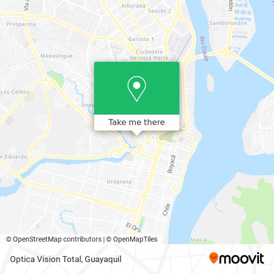 Optica Vision Total map