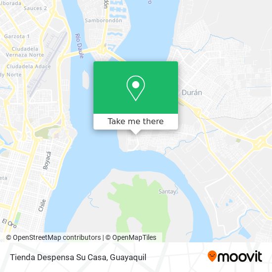 Tienda Despensa Su Casa map