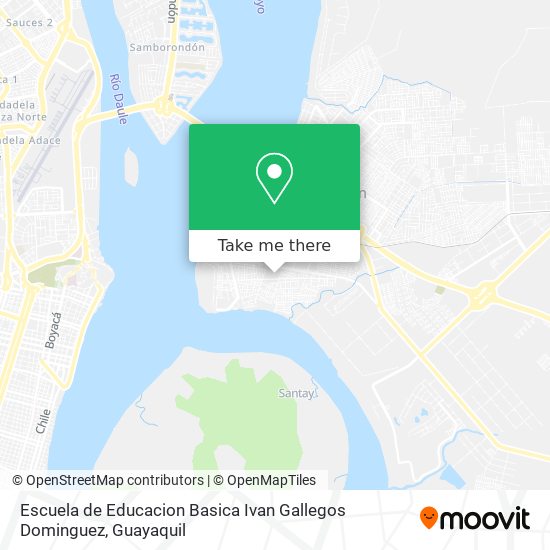 Escuela de Educacion Basica Ivan Gallegos Dominguez map