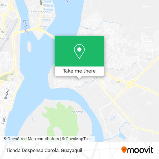 Tienda Despensa Carola map