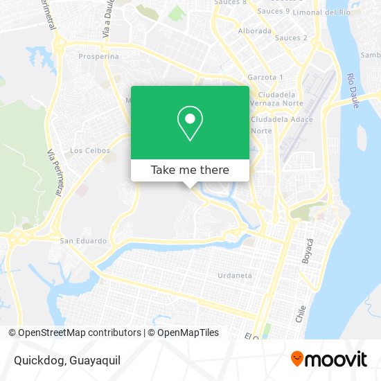 Quickdog map