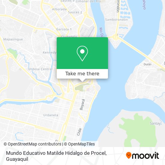 Mundo Educativo Matilde Hidalgo de Procel map