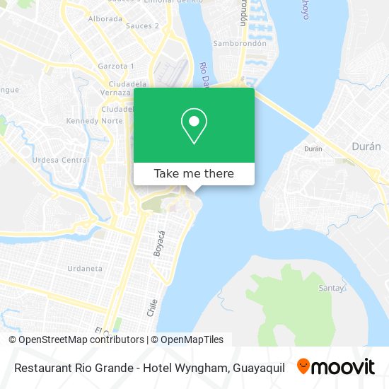 Restaurant Rio Grande - Hotel Wyngham map
