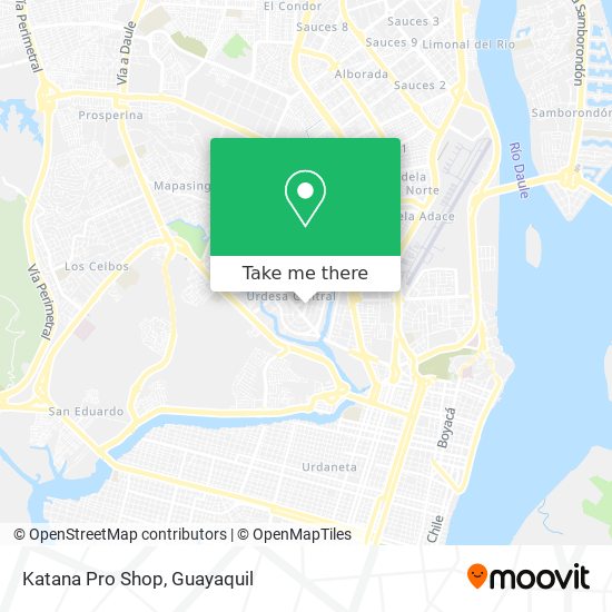 Katana Pro Shop map