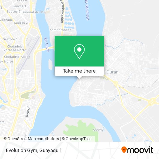 Mapa de Evolution Gym