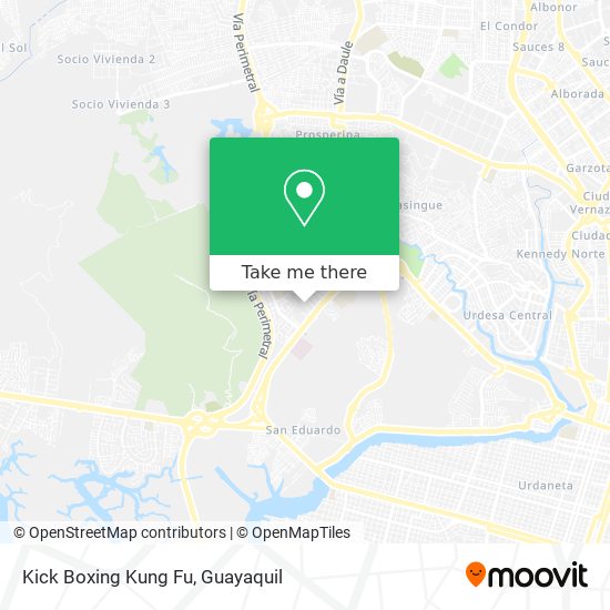 Kick Boxing Kung Fu map