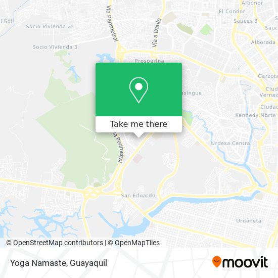 Yoga Namaste map