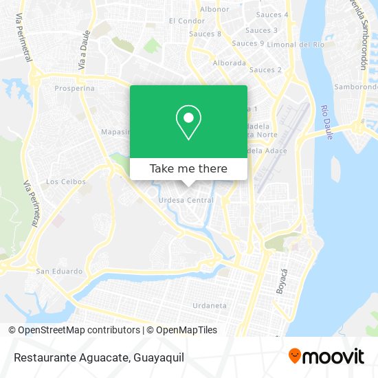 Restaurante Aguacate map
