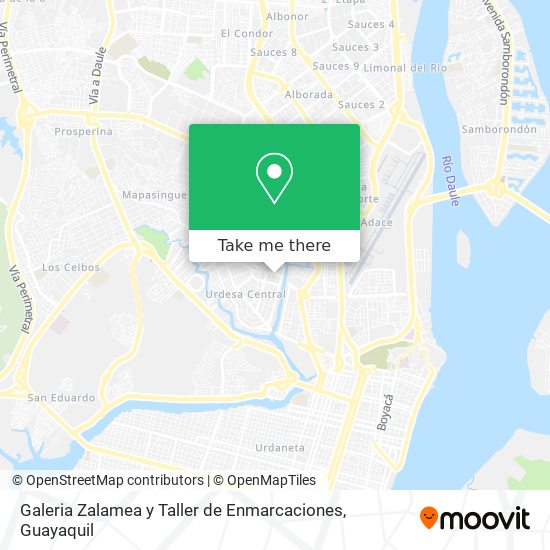 Galeria Zalamea y Taller de Enmarcaciones map