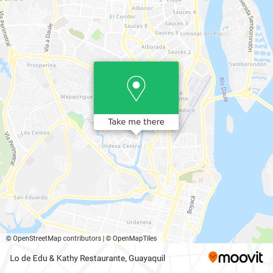 Mapa de Lo de Edu & Kathy Restaurante